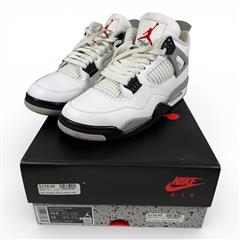 Size 10.5M - Air Jordan 4 Retro White Cement (2025) FV5029-100